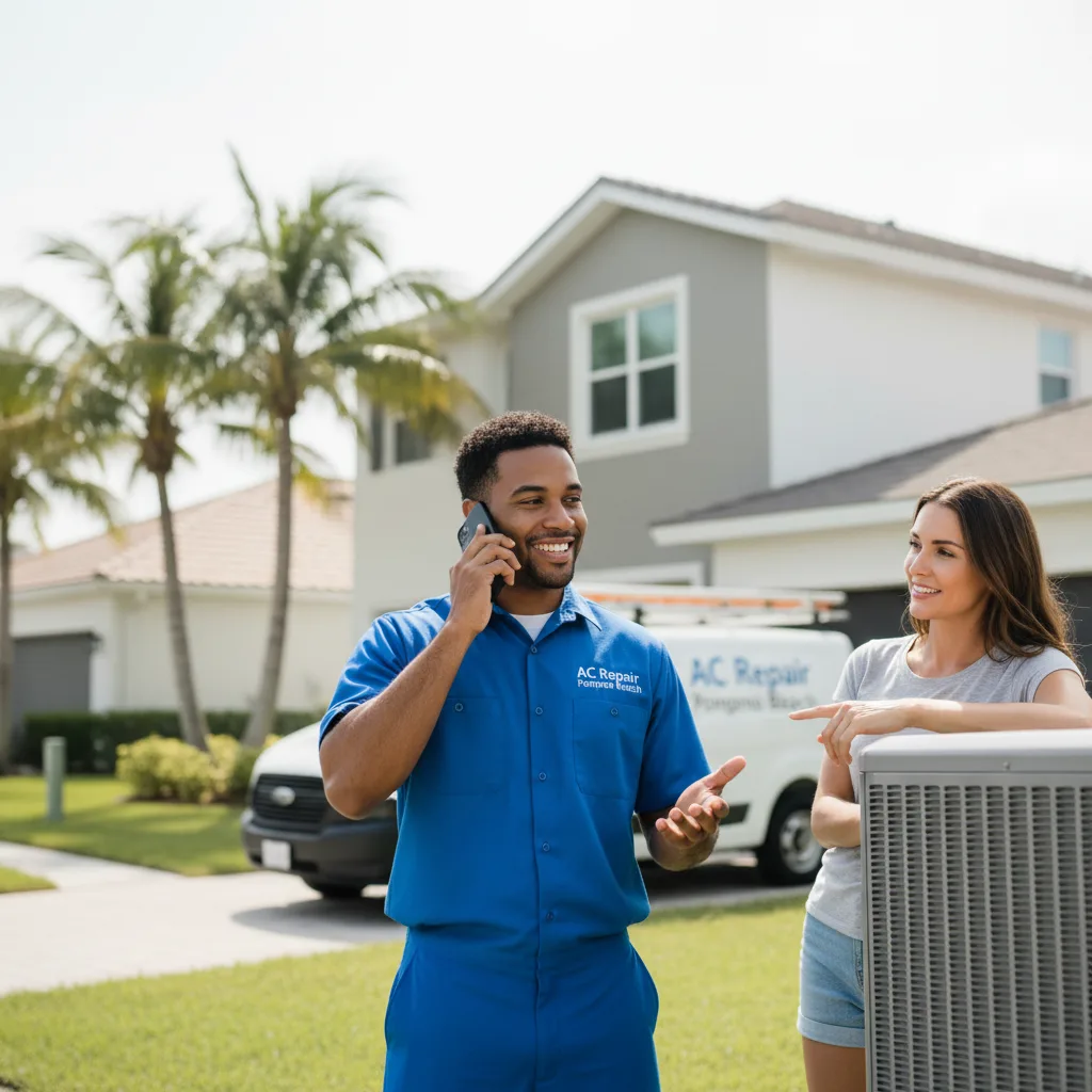 AC Repair Pompano Beach customer support in Eagle